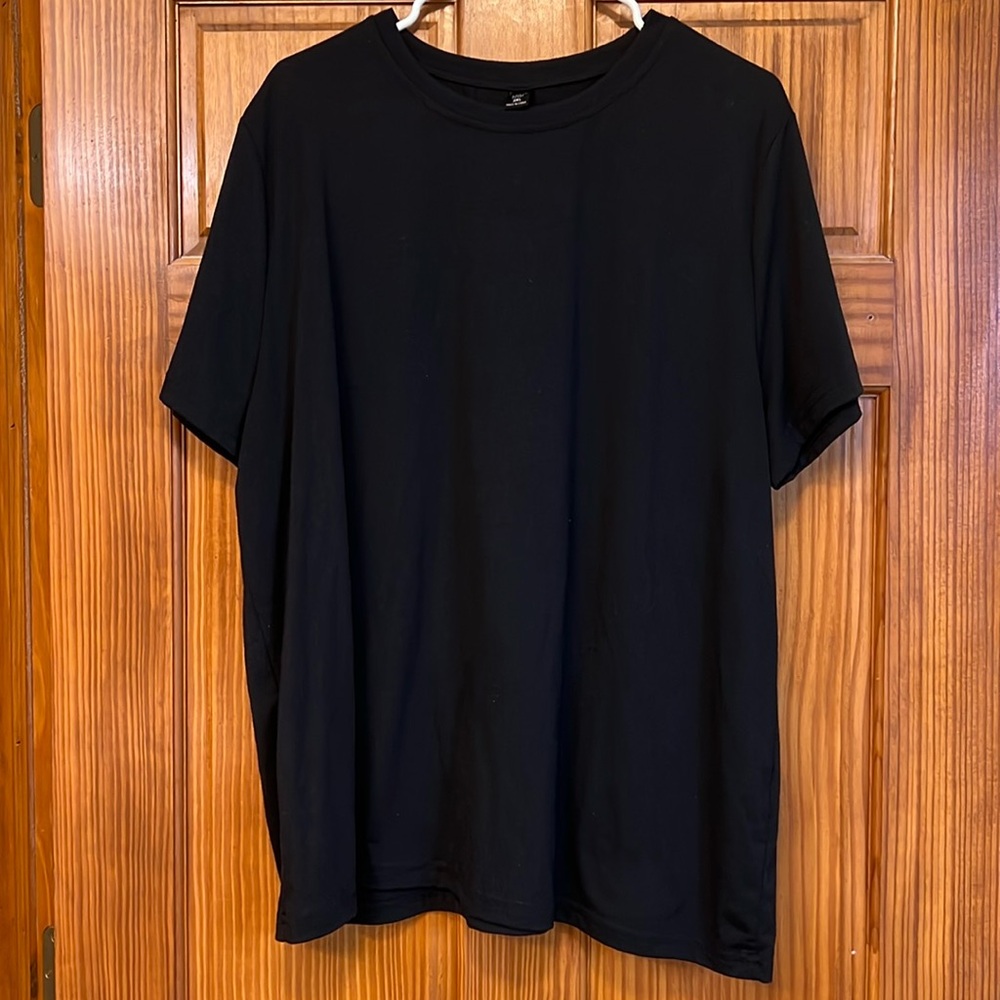 SHEIN Curve plain black tee, 3xl, worn but good condition